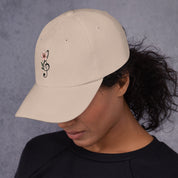 Cappellino Ricamato Unisex Da Baseball Regolabile – Design Fiore di Ciliegio-Biiply