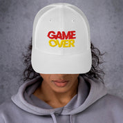 Cappellino Ricamato Unisex Da Baseball Regolabile – Design Game Over-Biiply