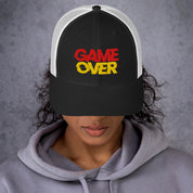 Cappellino Ricamato Unisex Da Baseball Regolabile – Design Game Over-Biiply