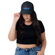 Cappellino Ricamato Unisex Da Baseball Regolabile – Design Good Vibes-Biiply