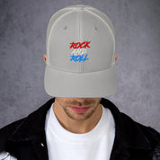 Cappellino Ricamato Unisex Da Baseball Regolabile – Design Rock and Roll-Biiply