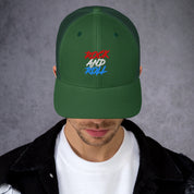 Cappellino Ricamato Unisex Da Baseball Regolabile – Design Rock and Roll-Biiply