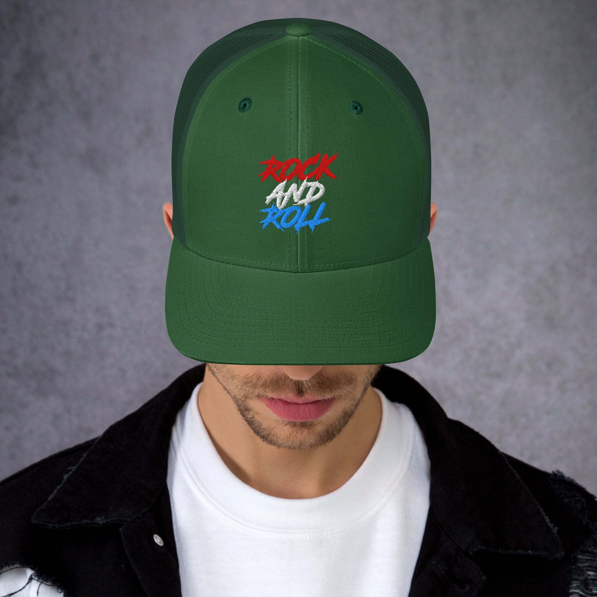 Cappellino Ricamato Unisex Da Baseball Regolabile – Design Rock and Roll-Biiply