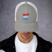 Cappellino Ricamato Unisex Da Baseball Regolabile – Design Rock and Roll-Biiply