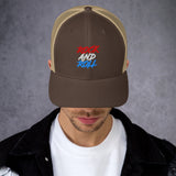 Cappellino Ricamato Unisex Da Baseball Regolabile – Design Rock and Roll
