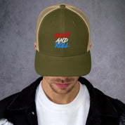 Cappellino Ricamato Unisex Da Baseball Regolabile – Design Rock and Roll-Biiply