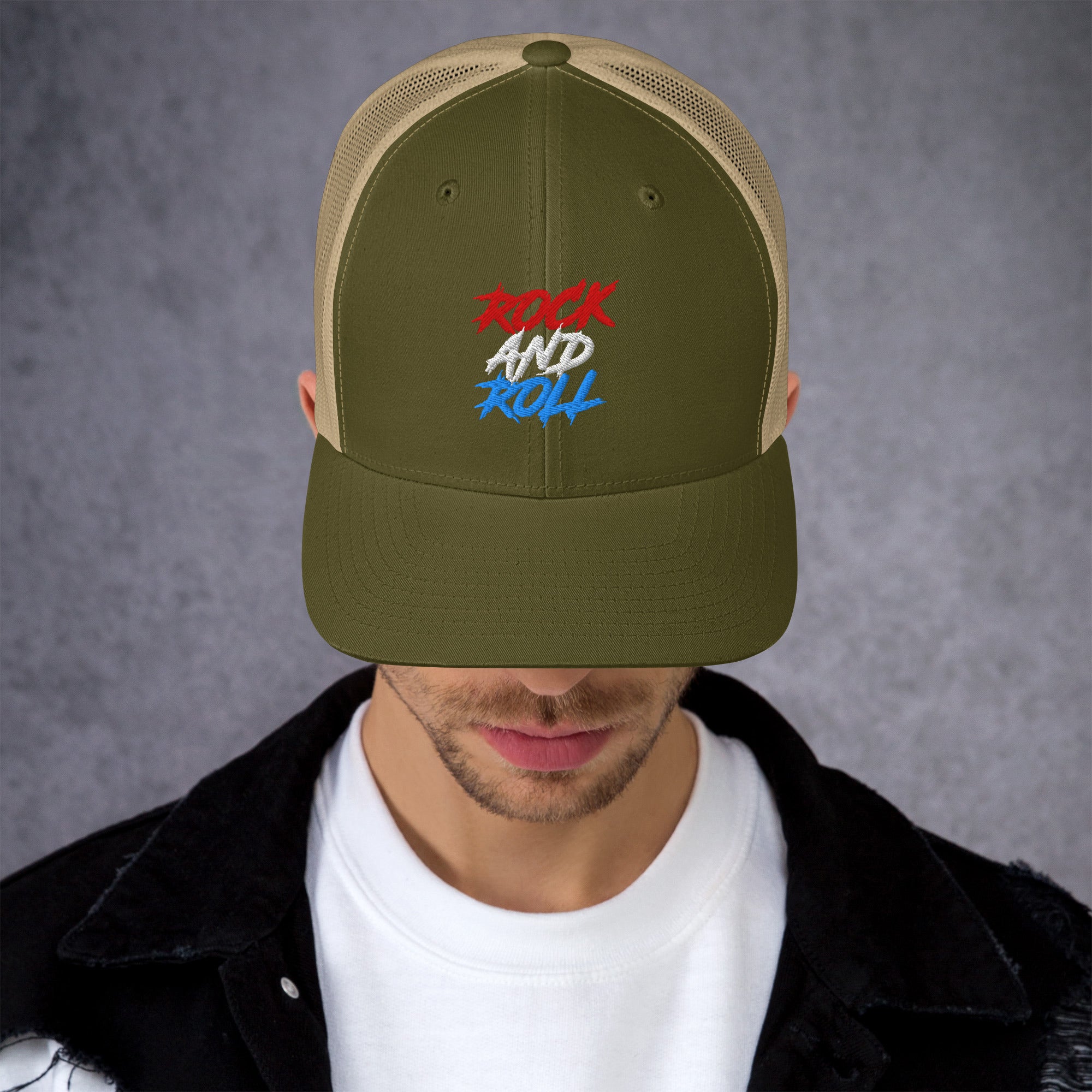 Cappellino Ricamato Unisex Da Baseball Regolabile – Design Rock and Roll-Biiply