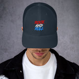 Cappellino Ricamato Unisex Da Baseball Regolabile – Design Rock and Roll