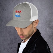 Cappellino Ricamato Unisex Da Baseball Regolabile – Design Rock and Roll-Biiply