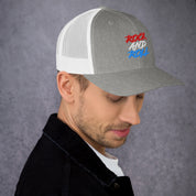 Cappellino Ricamato Unisex Da Baseball Regolabile – Design Rock and Roll-Biiply