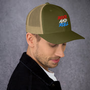 Cappellino Ricamato Unisex Da Baseball Regolabile – Design Rock and Roll-Biiply