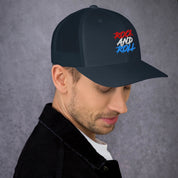 Cappellino Ricamato Unisex Da Baseball Regolabile – Design Rock and Roll-Biiply
