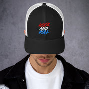 Cappellino Ricamato Unisex Da Baseball Regolabile – Design Rock and Roll-Biiply
