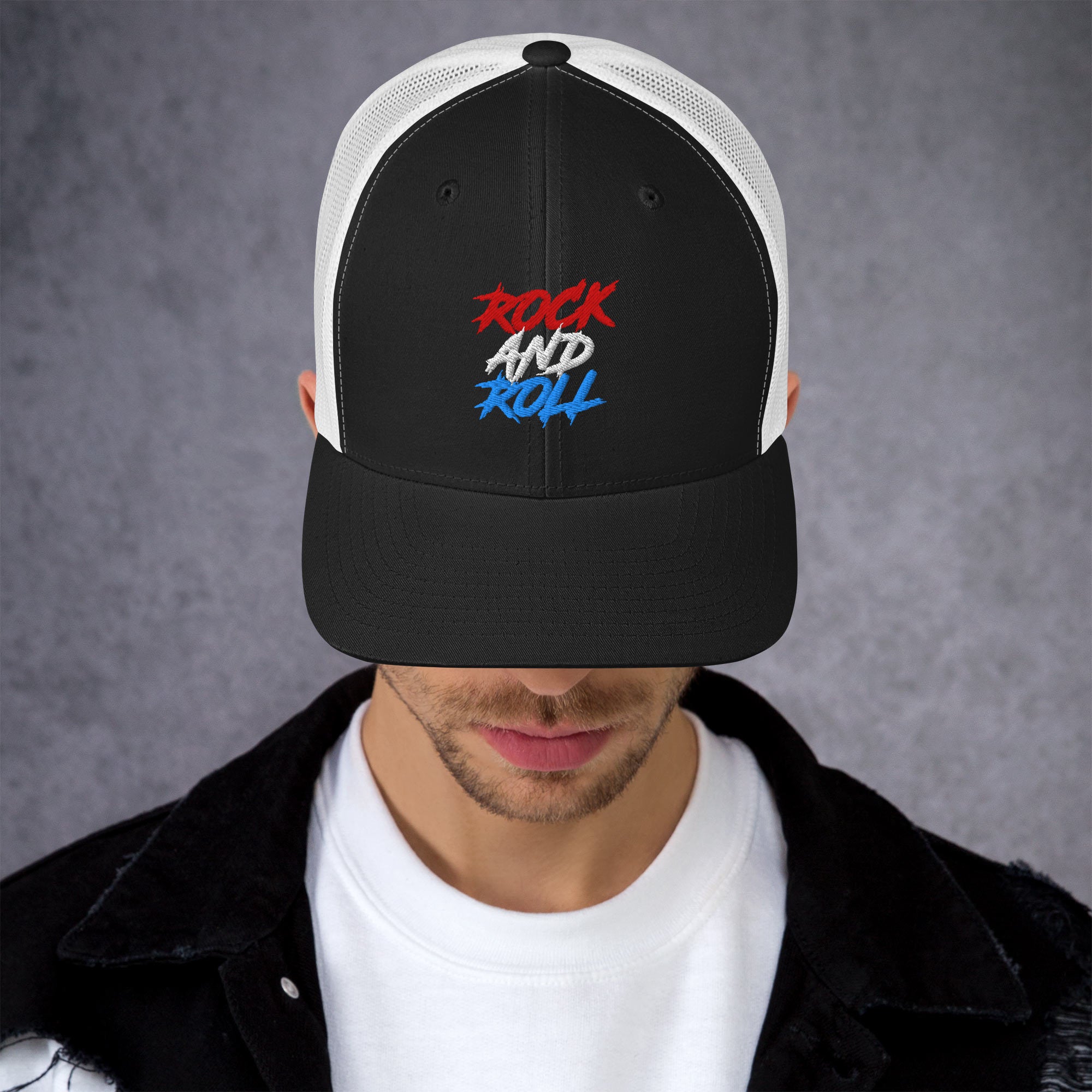 Cappellino Ricamato Unisex Da Baseball Regolabile – Design Rock and Roll-Biiply