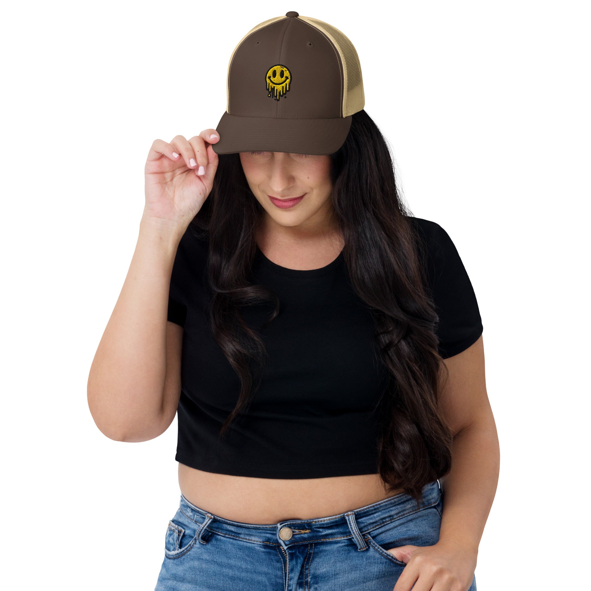 Cappellino Ricamato Unisex Da Baseball Regolabile – Design Smile-Biiply