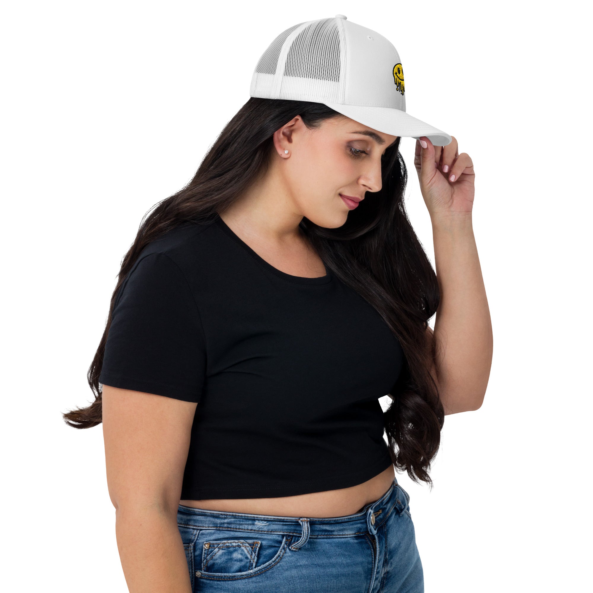 Cappellino Ricamato Unisex Da Baseball Regolabile – Design Smile-Biiply