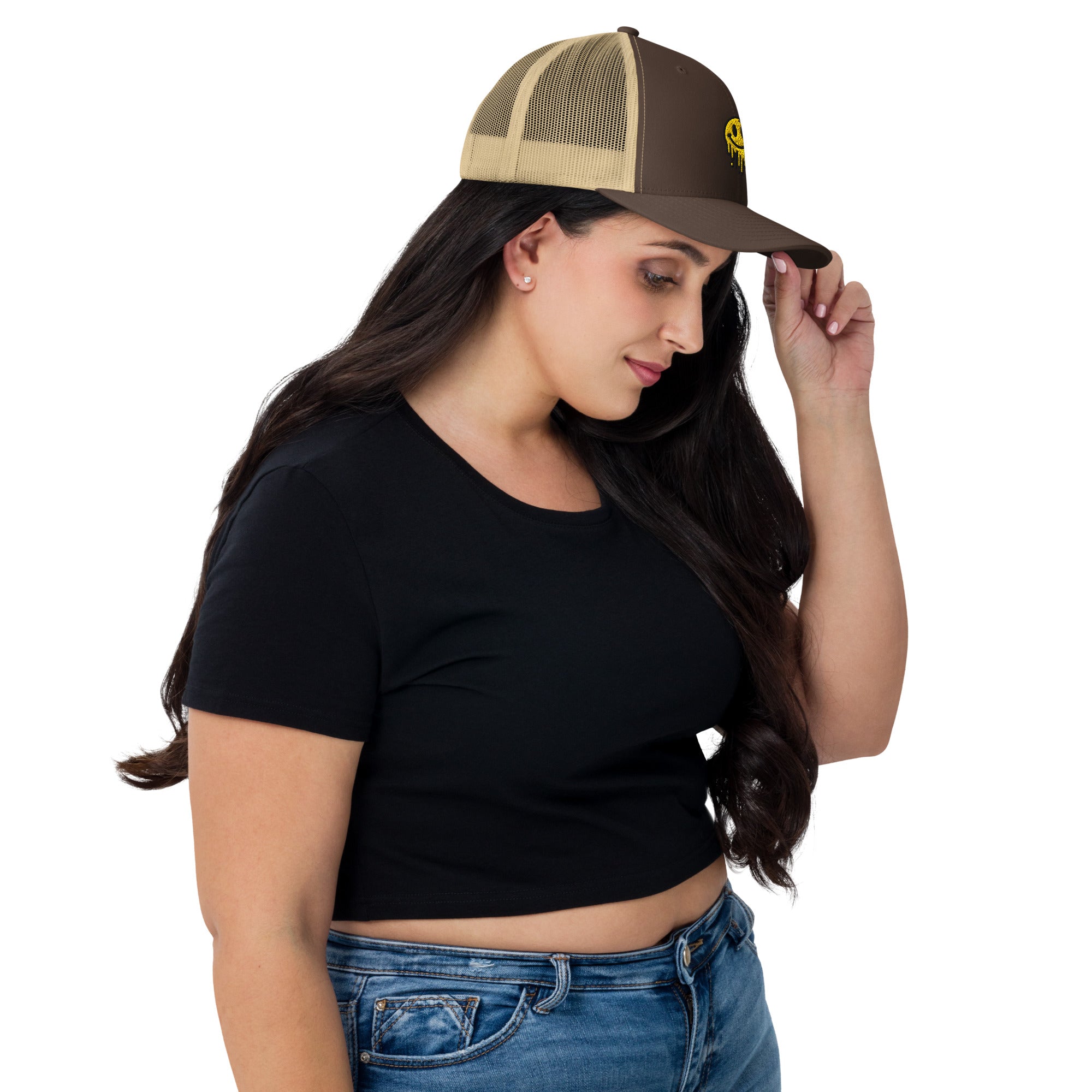 Cappellino Ricamato Unisex Da Baseball Regolabile – Design Smile-Biiply