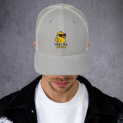 Cappellino Ricamato Unisex Da Baseball Regolabile – Design What The DUCK-Biiply
