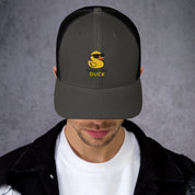 Cappellino Ricamato Unisex Da Baseball Regolabile – Design What The DUCK-Biiply