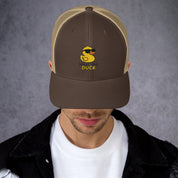 Cappellino Ricamato Unisex Da Baseball Regolabile – Design What The DUCK-Biiply