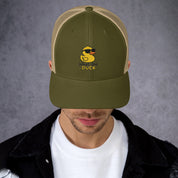 Cappellino Ricamato Unisex Da Baseball Regolabile – Design What The DUCK-Biiply