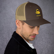 Cappellino Ricamato Unisex Da Baseball Regolabile – Design What The DUCK-Biiply