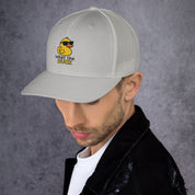 Cappellino Ricamato Unisex Da Baseball Regolabile – Design What The DUCK-Biiply