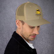 Cappellino Ricamato Unisex Da Baseball Regolabile – Design What The DUCK-Biiply