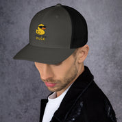 Cappellino Ricamato Unisex Da Baseball Regolabile – Design What The DUCK-Biiply