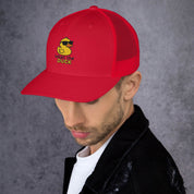 Cappellino Ricamato Unisex Da Baseball Regolabile – Design What The DUCK-Biiply