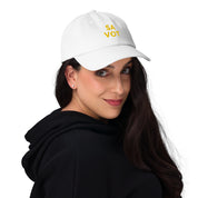 Cappellino Ricamato Unisex Effetto Rilievo 3D Da Baseball Regolabile – Design Sa Vot-Biiply