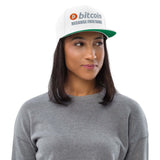 Cappellino Ricamato Unisex Snapback Regolabile – Design Bitcoin Fuck Banks