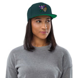 Cappellino Ricamato Unisex Snapback Regolabile – Design Bull & Bear