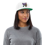 Cappellino Ricamato Unisex Snapback Regolabile – Design Bull & Bear-Biiply