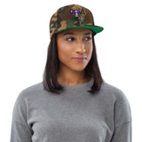 Cappellino Ricamato Unisex Snapback Regolabile – Design Bull & Bear
