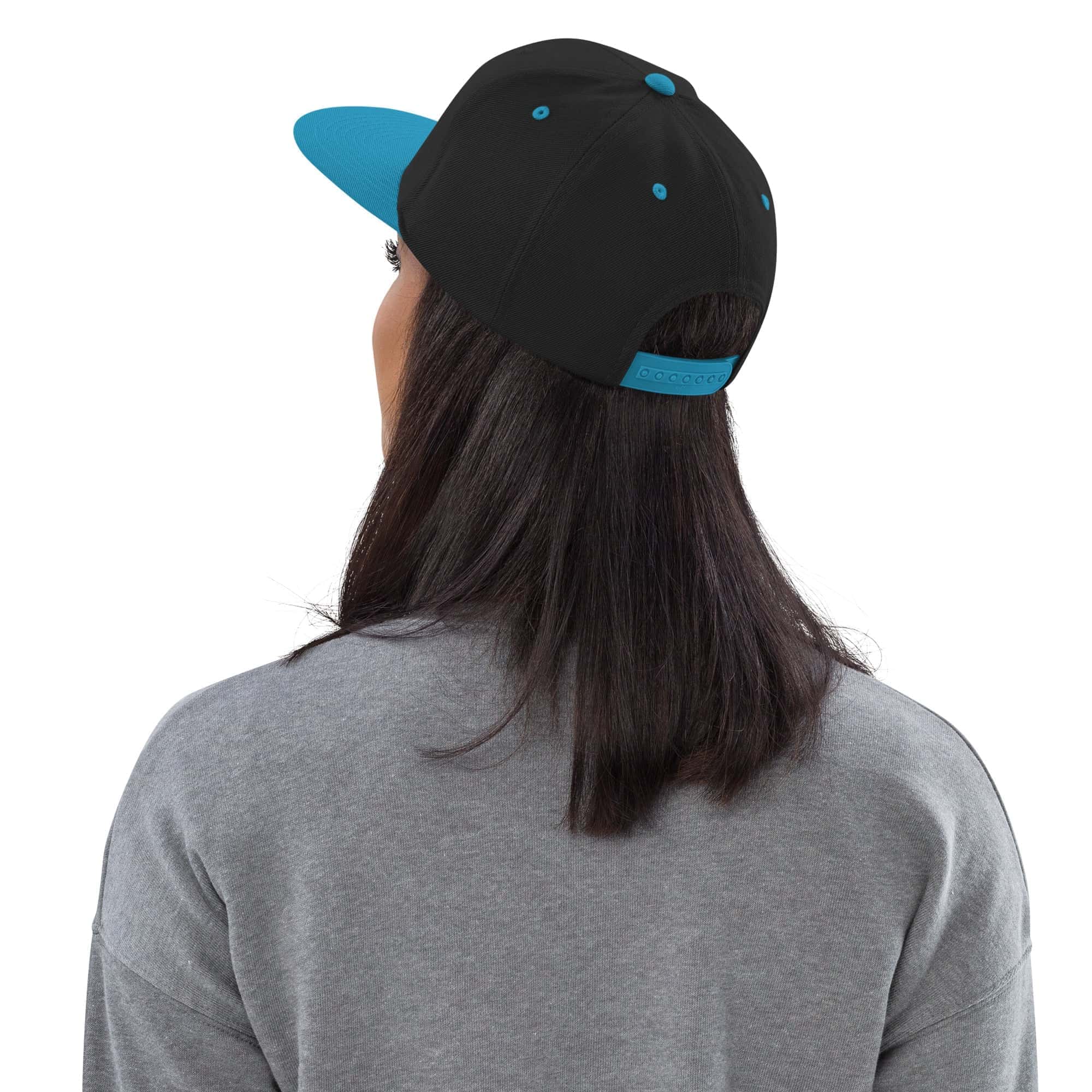 Cappellino Ricamato Unisex Snapback Regolabile – Design Bull & Bear-Biiply