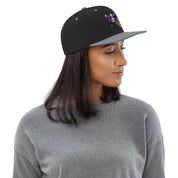 Cappellino Ricamato Unisex Snapback Regolabile – Design Bull & Bear-Biiply
