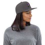 Cappellino Ricamato Unisex Snapback Regolabile – Design Bull & Bear-Biiply