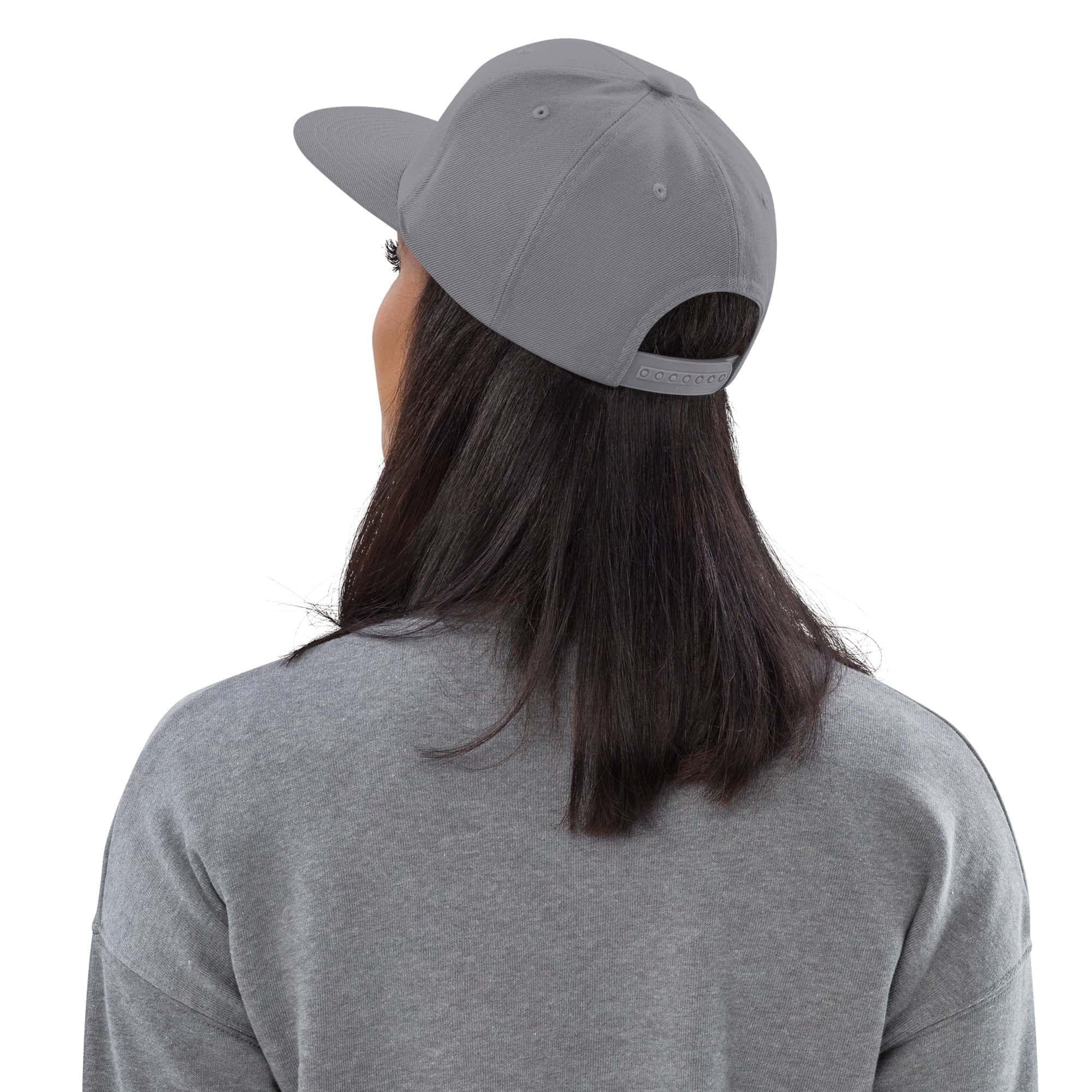 Cappellino Ricamato Unisex Snapback Regolabile – Design Bull & Bear-Biiply
