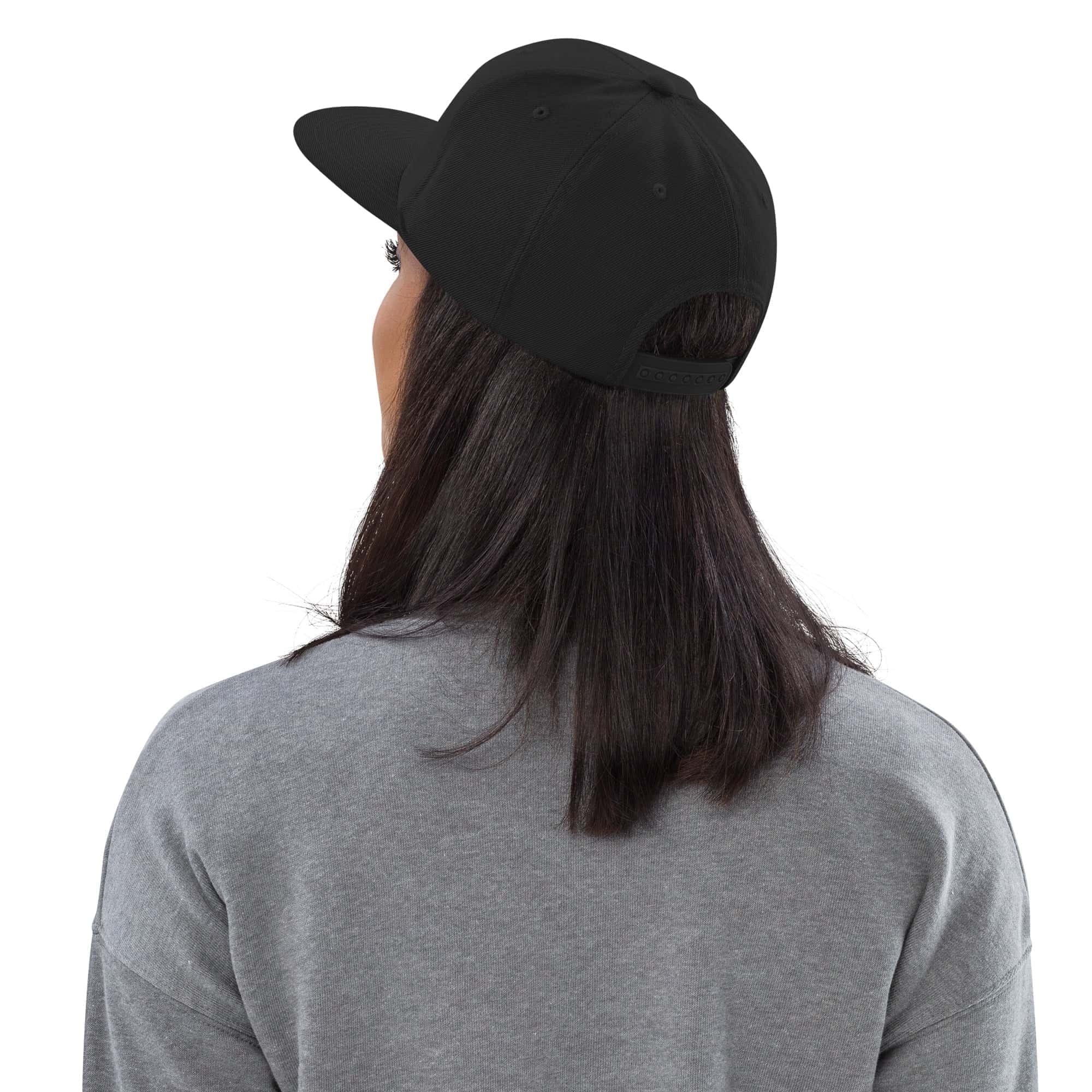 Cappellino Ricamato Unisex Snapback Regolabile – Design Bull & Bear-Biiply