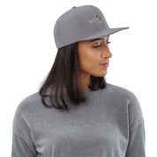Cappellino Ricamato Unisex Snapback Regolabile – Design Buy The Dip-Biiply