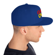 Cappellino Ricamato Unisex Snapback Regolabile – Design Game Over-Biiply