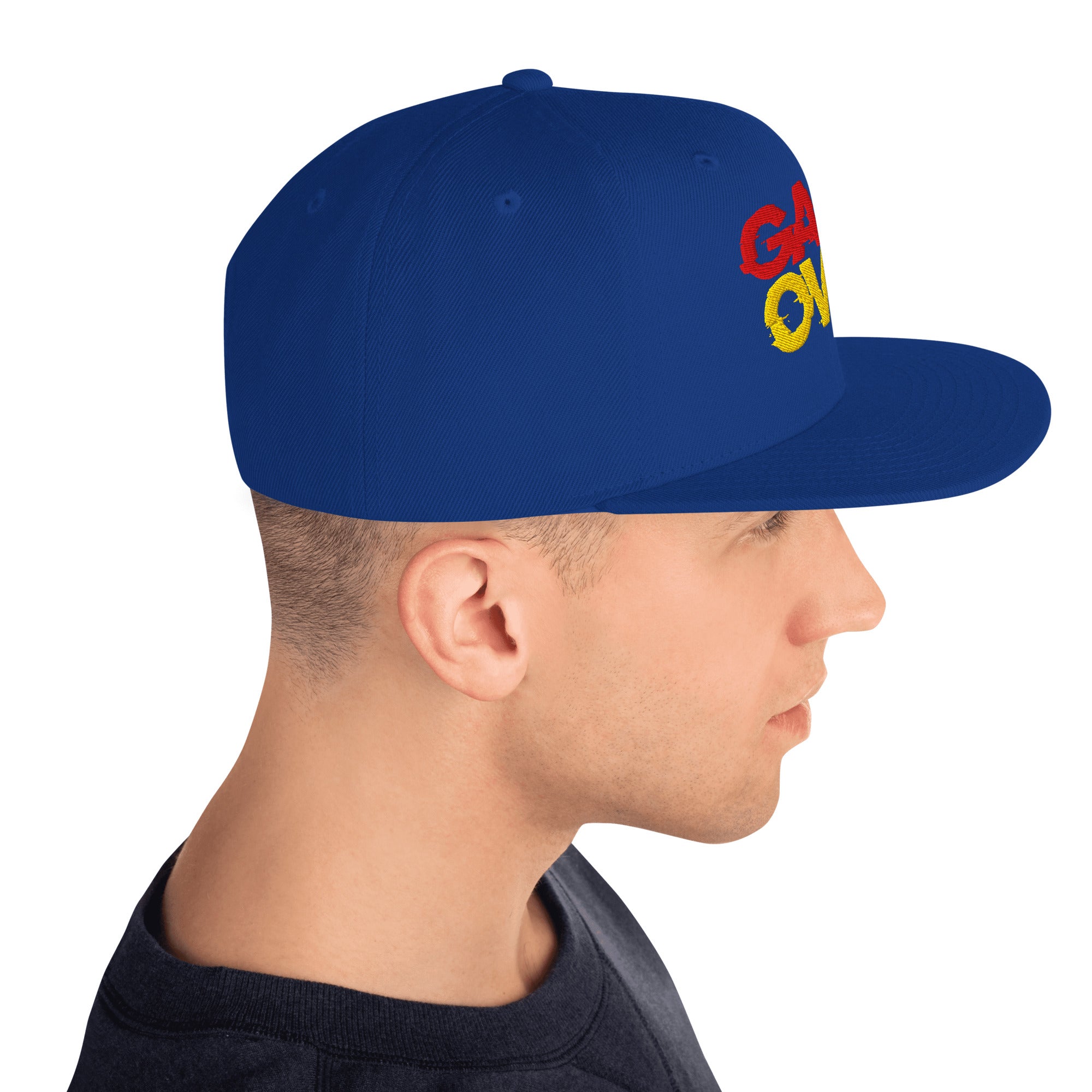 Cappellino Ricamato Unisex Snapback Regolabile – Design Game Over-Biiply