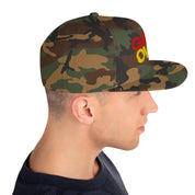 Cappellino Ricamato Unisex Snapback Regolabile – Design Game Over-Biiply