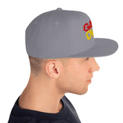 Cappellino Ricamato Unisex Snapback Regolabile – Design Game Over-Biiply