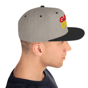 Cappellino Ricamato Unisex Snapback Regolabile – Design Game Over-Biiply