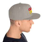 Cappellino Ricamato Unisex Snapback Regolabile – Design Game Over-Biiply