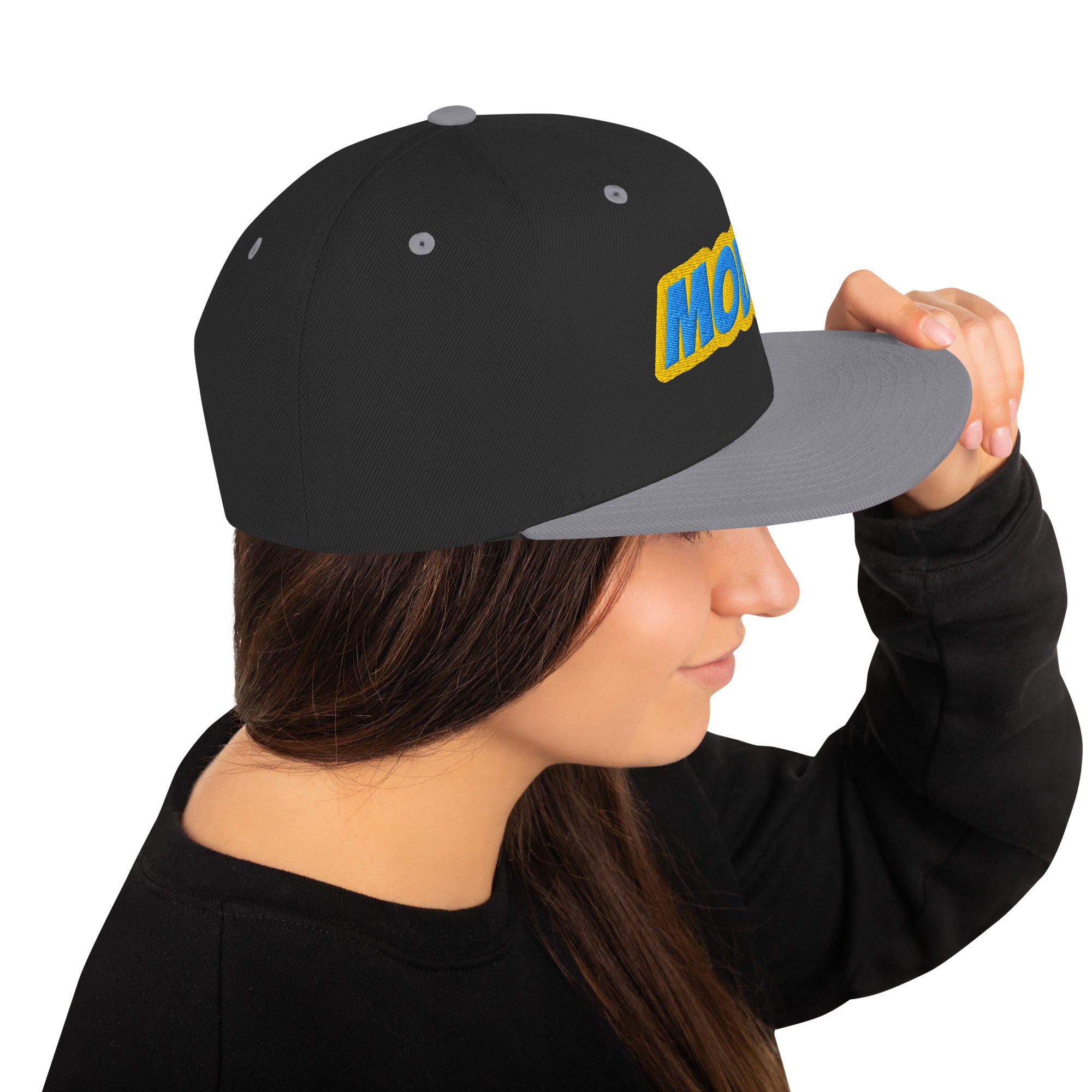Cappellino Ricamato Unisex Snapback Regolabile – Design Modna-Biiply