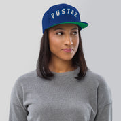 Cappellino Ricamato Unisex Snapback Regolabile – Design Pustaz-Biiply