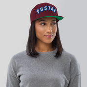 Cappellino Ricamato Unisex Snapback Regolabile – Design Pustaz-Biiply